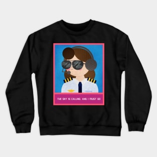 Women Pilot Crewneck Sweatshirt